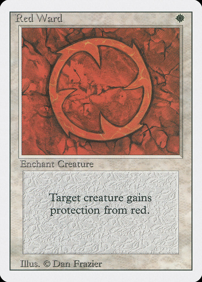 Red Ward [Revised Edition] | Boutique FDB TCG