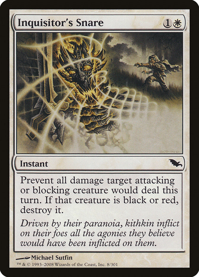 Inquisitor's Snare [Shadowmoor] | Boutique FDB TCG