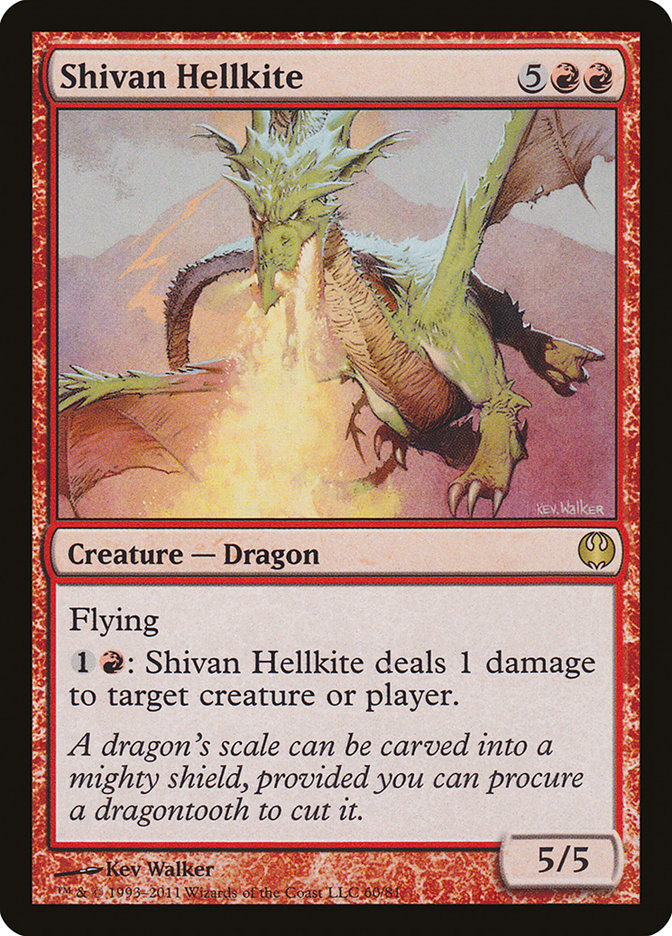 Shivan Hellkite [Duel Decks: Knights vs. Dragons] | Boutique FDB TCG