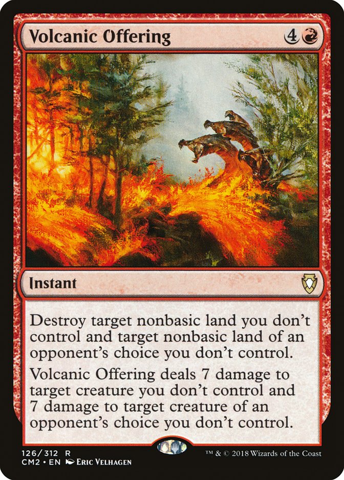 Volcanic Offering [Commander Anthology Volume II] | Boutique FDB TCG