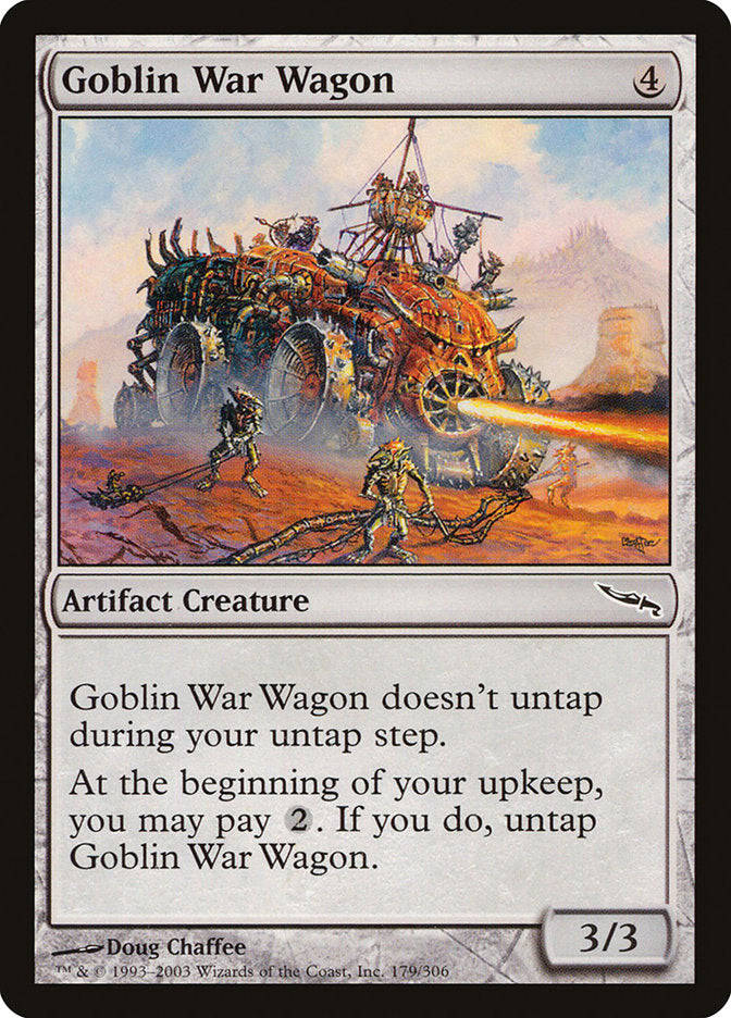 Goblin War Wagon [Mirrodin] | Boutique FDB TCG