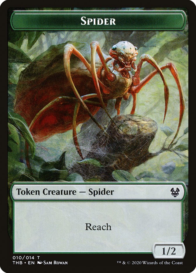 Spider Token [Theros Beyond Death Tokens] | Boutique FDB TCG