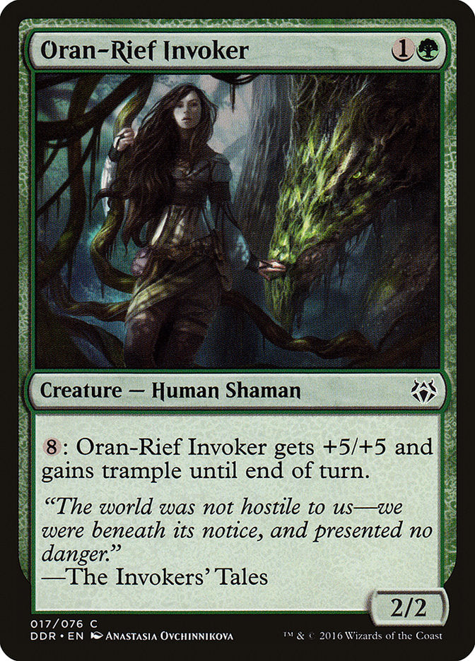 Oran-Rief Invoker [Duel Decks: Nissa vs. Ob Nixilis] | Boutique FDB TCG