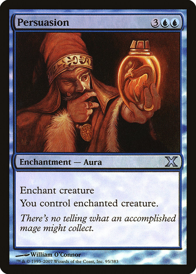Persuasion (Premium Foil) [Tenth Edition] | Boutique FDB TCG