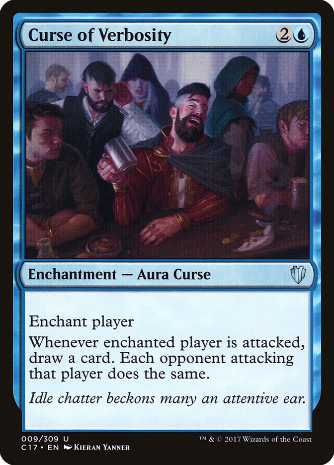 Curse of Verbosity [Commander 2017] | Boutique FDB TCG