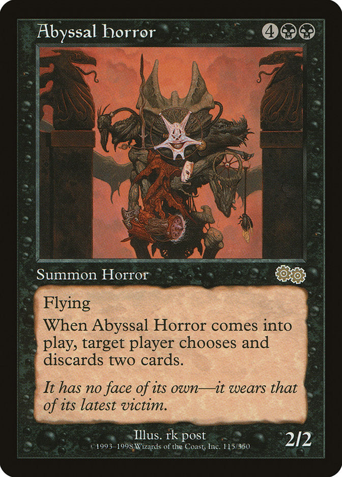 Abyssal Horror [Urza's Saga] | Boutique FDB TCG