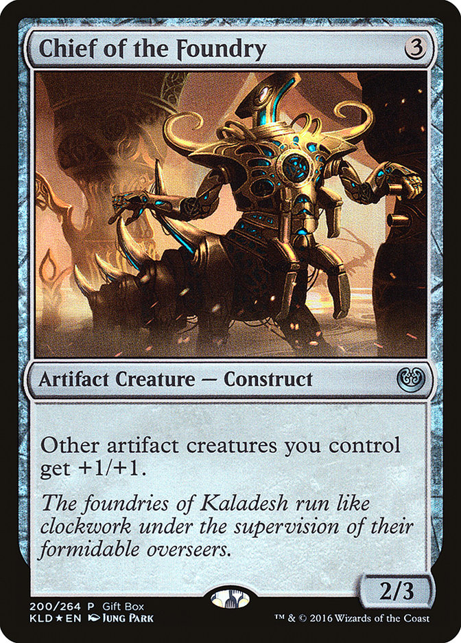 Chief of the Foundry (Gift Pack) [Kaladesh Promos] | Boutique FDB TCG