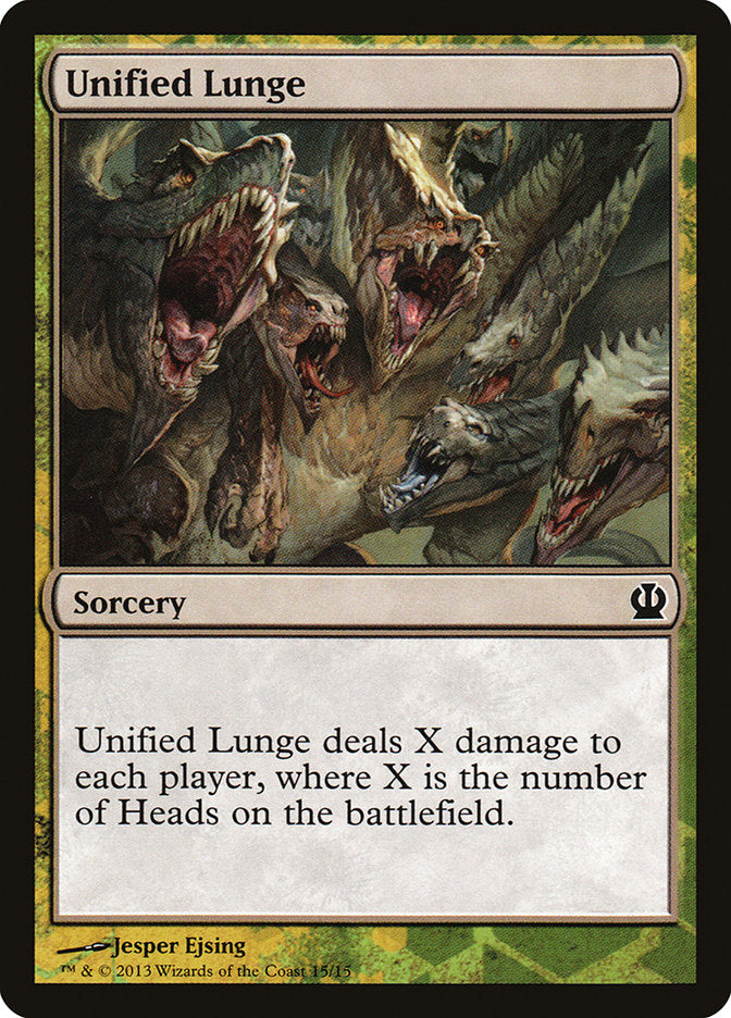 Unified Lunge [Theros Face the Hydra] | Boutique FDB TCG