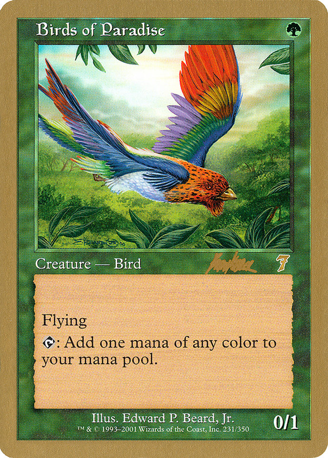 Birds of Paradise (Brian Kibler) [World Championship Decks 2002] | Boutique FDB TCG