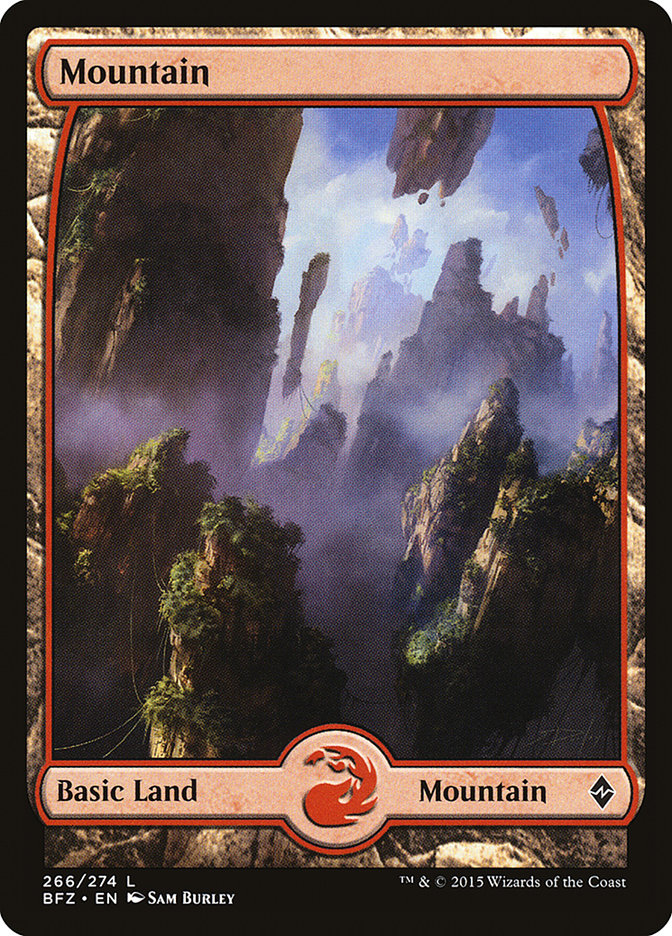 Mountain (266) [Battle for Zendikar] | Boutique FDB TCG