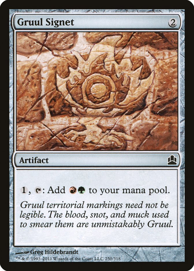 Gruul Signet [Commander 2011] | Boutique FDB TCG