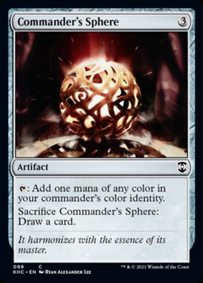 Commander's Sphere [Kaldheim Commander] | Boutique FDB TCG