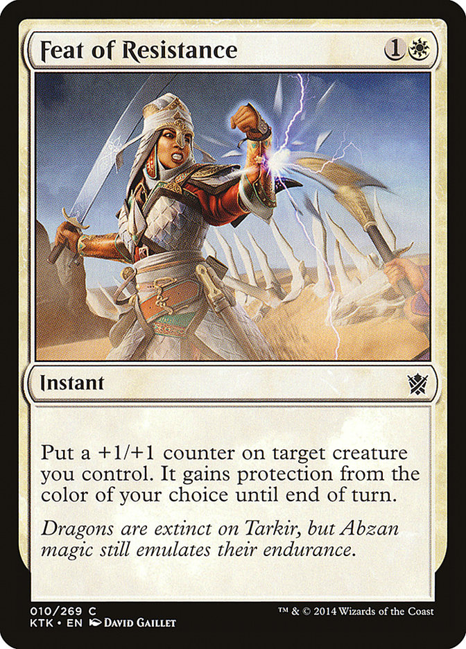 Feat of Resistance [Khans of Tarkir] | Boutique FDB TCG