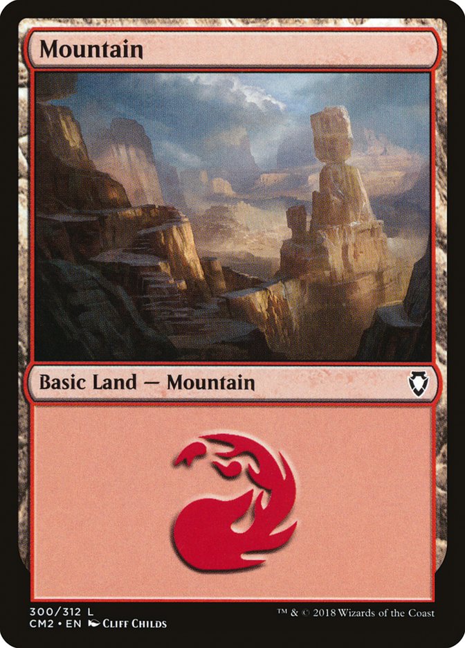 Mountain (300) [Commander Anthology Volume II] | Boutique FDB TCG