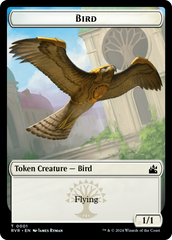 Bird // Angel (0002) Double-Sided Token [Ravnica Remastered Tokens] | Boutique FDB TCG