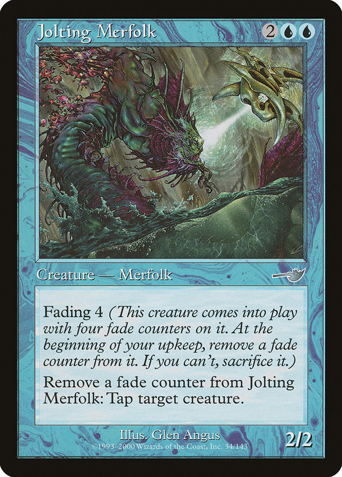 Jolting Merfolk [Nemesis] | Boutique FDB TCG