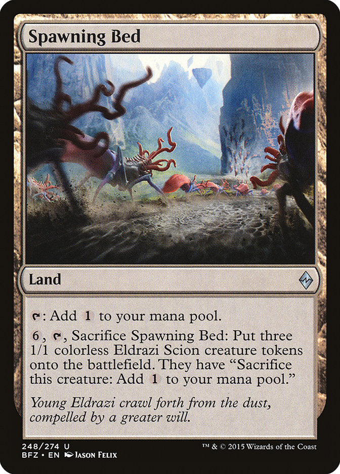 Spawning Bed [Battle for Zendikar] | Boutique FDB TCG