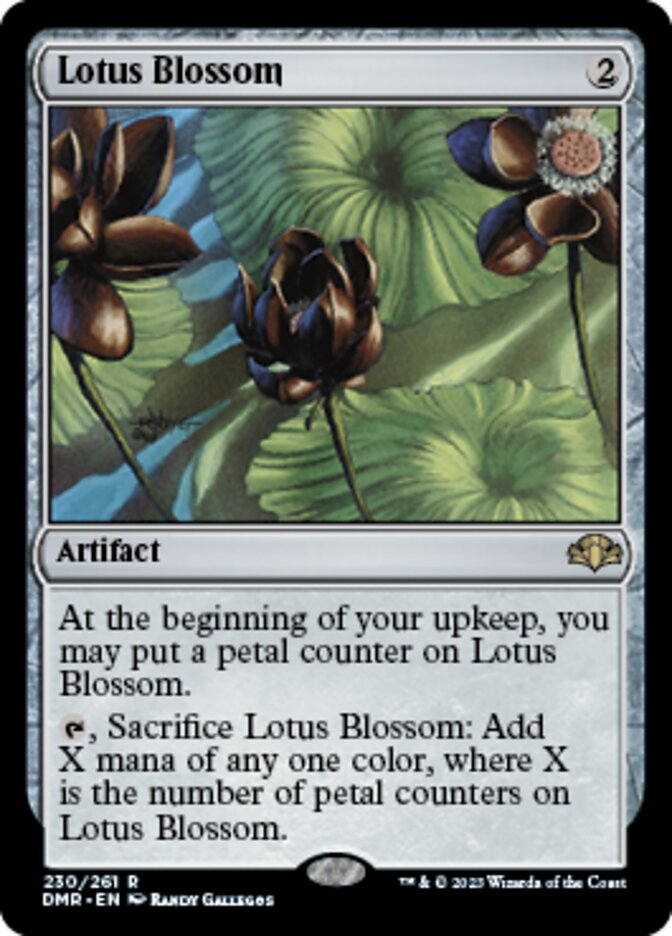 Lotus Blossom [Dominaria Remastered] | Boutique FDB TCG