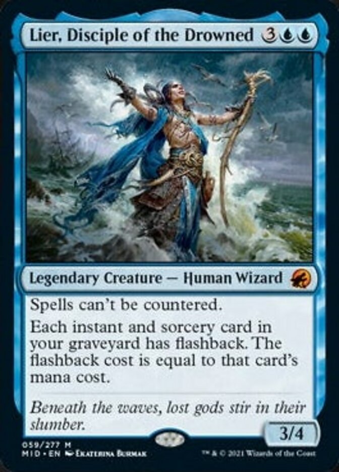 Lier, Disciple of the Drowned [Innistrad: Midnight Hunt] | Boutique FDB TCG