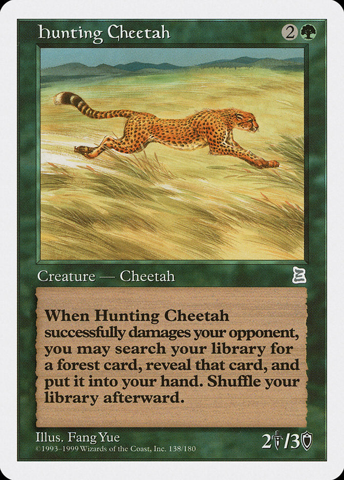 Hunting Cheetah [Portal Three Kingdoms] | Boutique FDB TCG