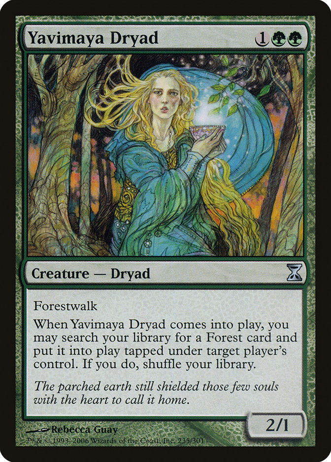 Yavimaya Dryad [Time Spiral] | Boutique FDB TCG