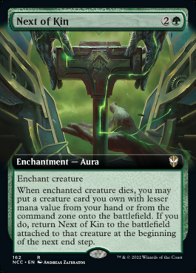 Next of Kin (Extended Art) [Streets of New Capenna Commander] | Boutique FDB TCG