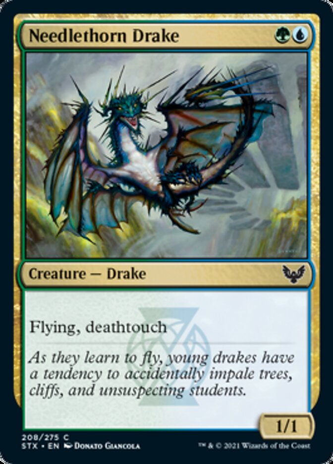 Needlethorn Drake [Strixhaven: School of Mages] | Boutique FDB TCG