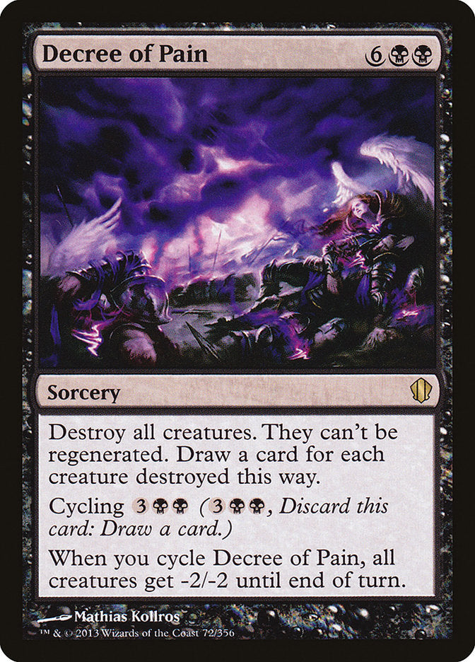 Decree of Pain [Commander 2013] | Boutique FDB TCG
