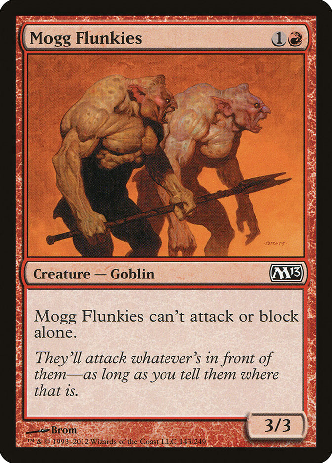 Mogg Flunkies [Magic 2013] | Boutique FDB TCG