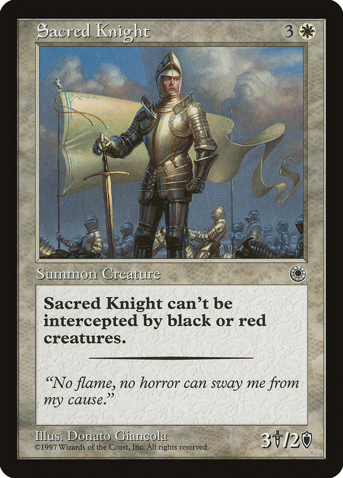 Sacred Knight [Portal] | Boutique FDB TCG