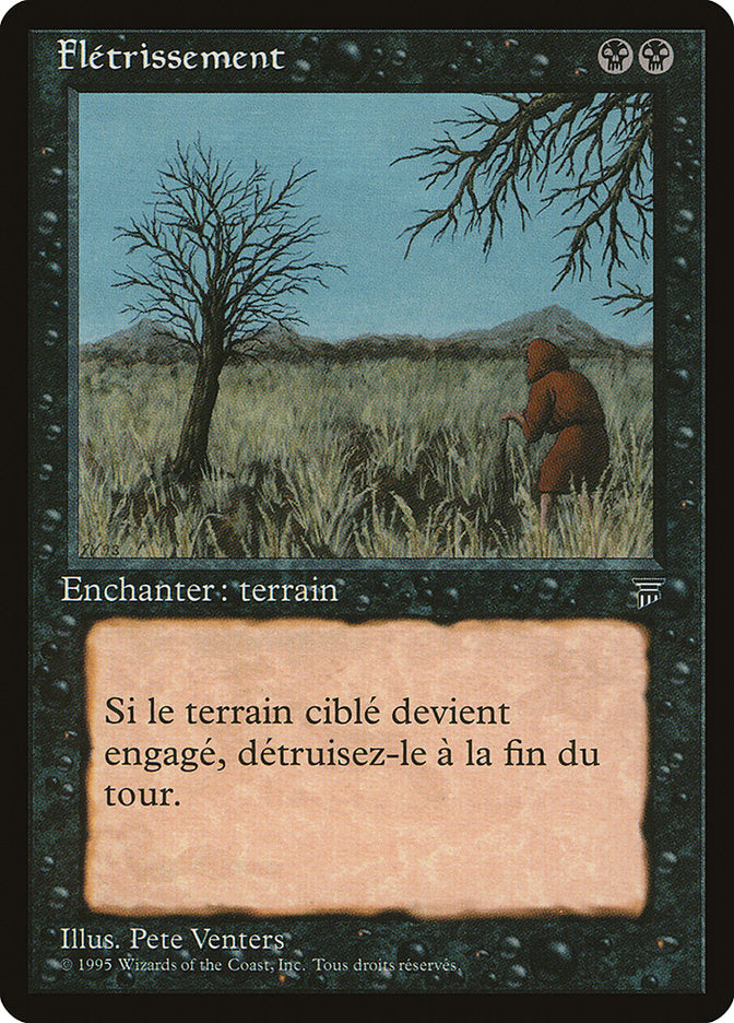 Blight (French) - "Fletrissement" [Renaissance] | Boutique FDB TCG