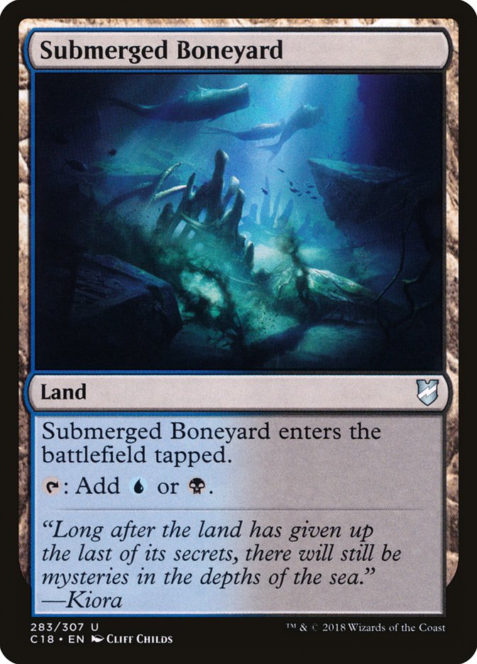Submerged Boneyard [Commander 2018] | Boutique FDB TCG