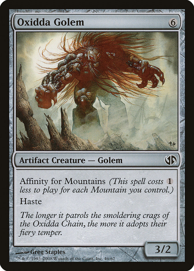 Oxidda Golem [Duel Decks: Jace vs. Chandra] | Boutique FDB TCG