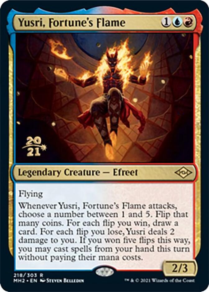 Yusri, Fortune's Flame [Modern Horizons 2 Prerelease Promos] | Boutique FDB TCG