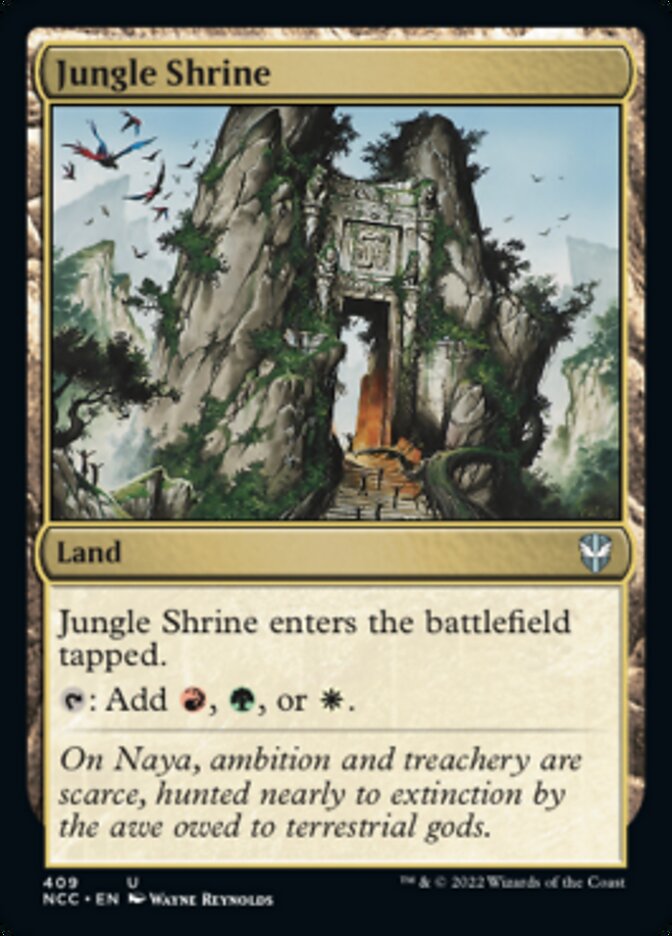 Jungle Shrine [Streets of New Capenna Commander] | Boutique FDB TCG