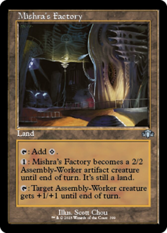 Mishra's Factory (Retro) [Dominaria Remastered] | Boutique FDB TCG