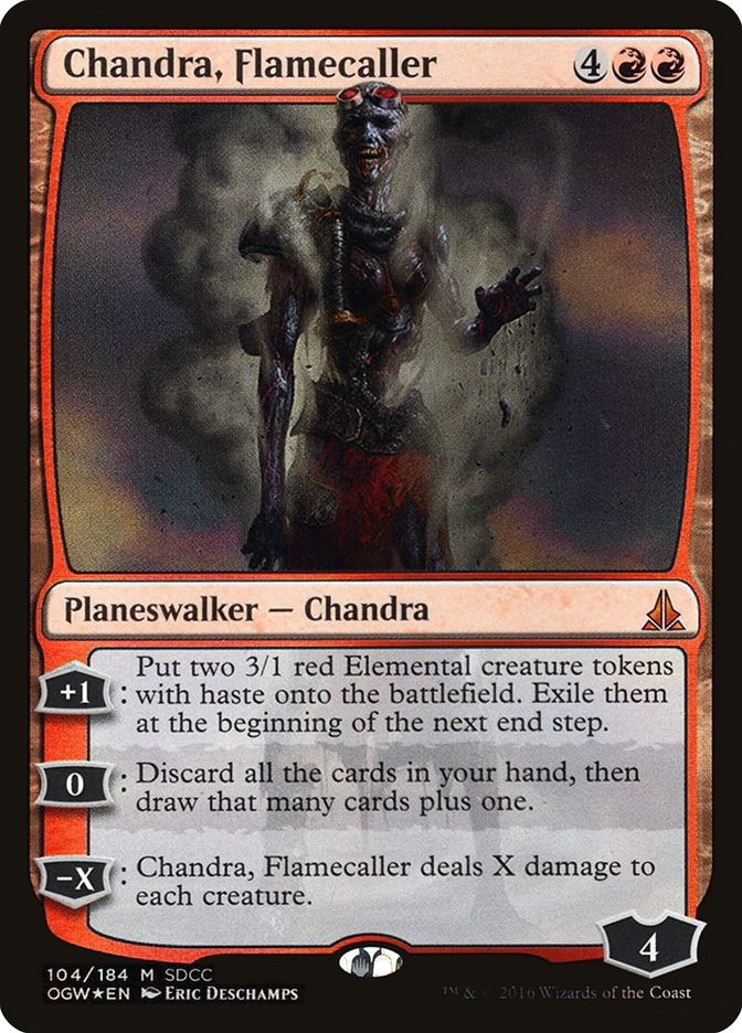 Chandra, Flamecaller [San Diego Comic-Con 2016] | Boutique FDB TCG