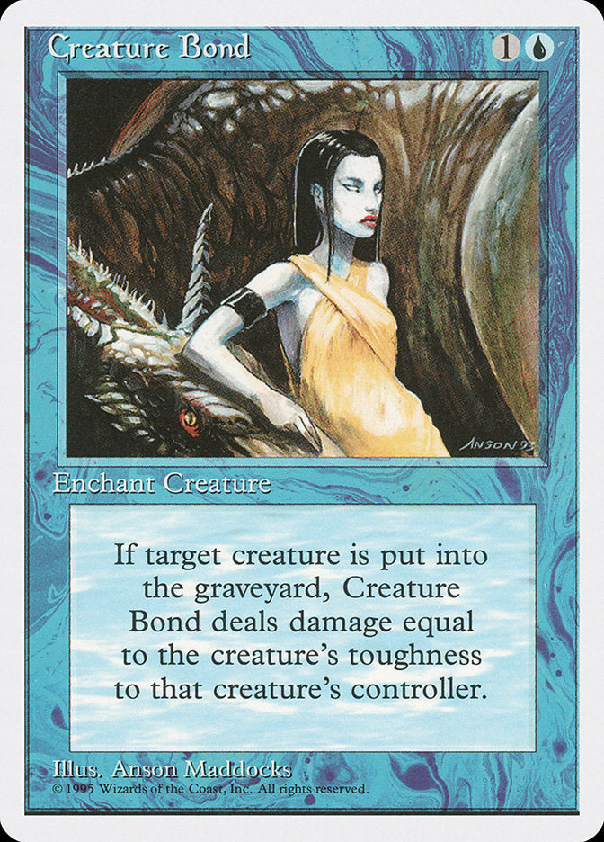 Creature Bond [Fourth Edition] | Boutique FDB TCG