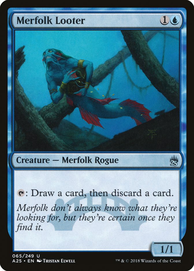 Merfolk Looter [Masters 25] | Boutique FDB TCG