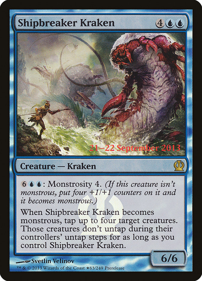 Shipbreaker Kraken [Theros Prerelease Promos] | Boutique FDB TCG