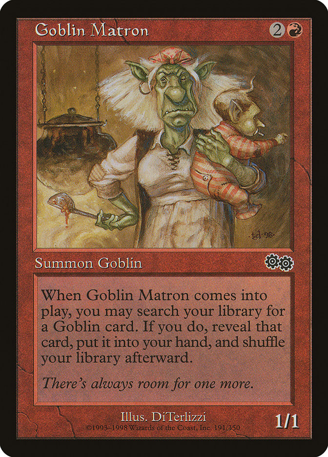 Goblin Matron [Urza's Saga] | Boutique FDB TCG