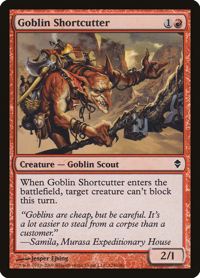 Goblin Shortcutter [Zendikar] | Boutique FDB TCG