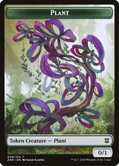 Cat Beast // Plant Double-Sided Token [Zendikar Rising Tokens] | Boutique FDB TCG