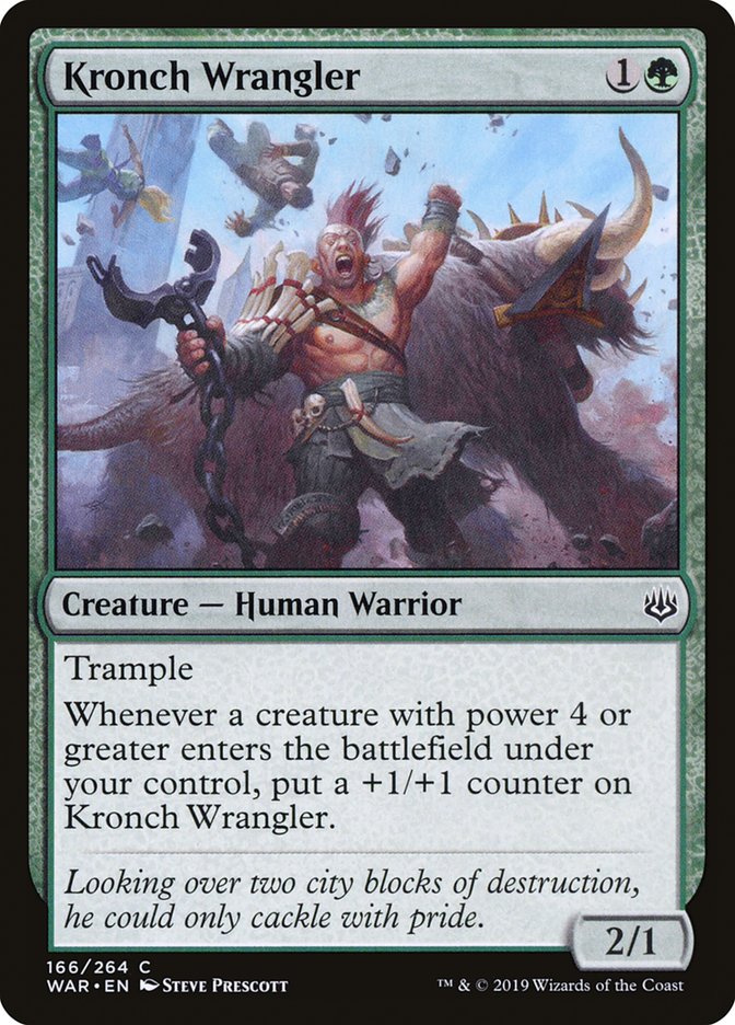 Kronch Wrangler [War of the Spark] | Boutique FDB TCG