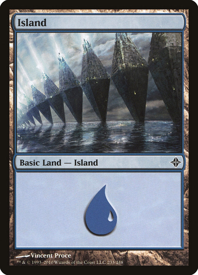 Island (233) [Rise of the Eldrazi] | Boutique FDB TCG