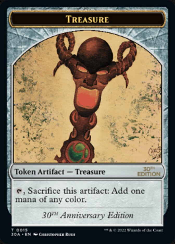 Treasure Token (015) [30th Anniversary Tokens] | Boutique FDB TCG