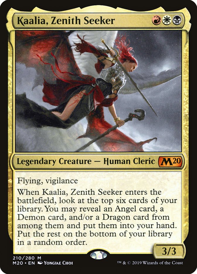 Kaalia, Zenith Seeker [Core Set 2020] | Boutique FDB TCG