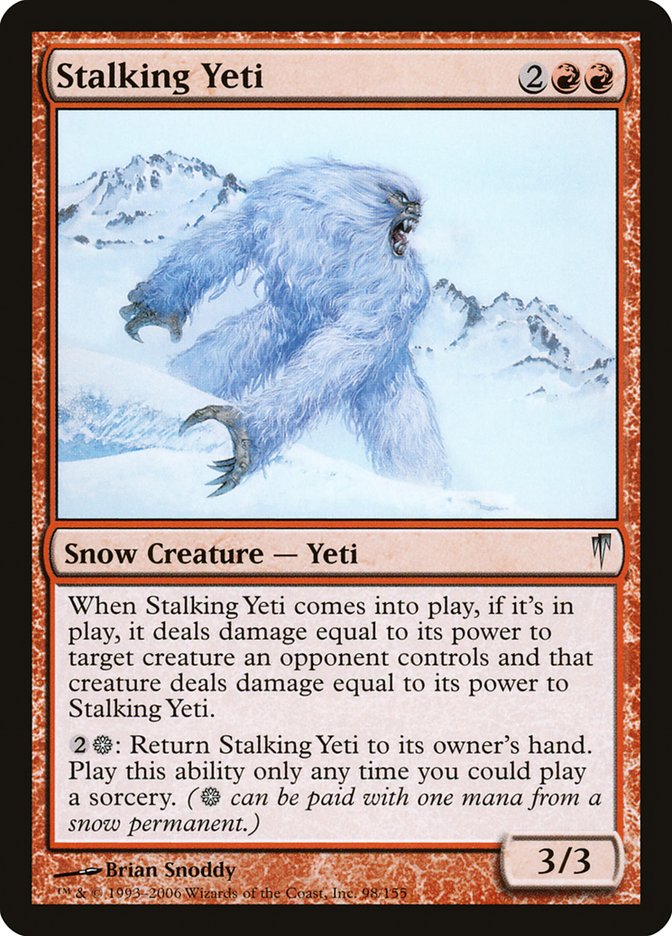 Stalking Yeti [Coldsnap] | Boutique FDB TCG