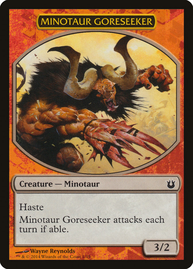 Minotaur Goreseeker [Born of the Gods Battle the Horde] | Boutique FDB TCG