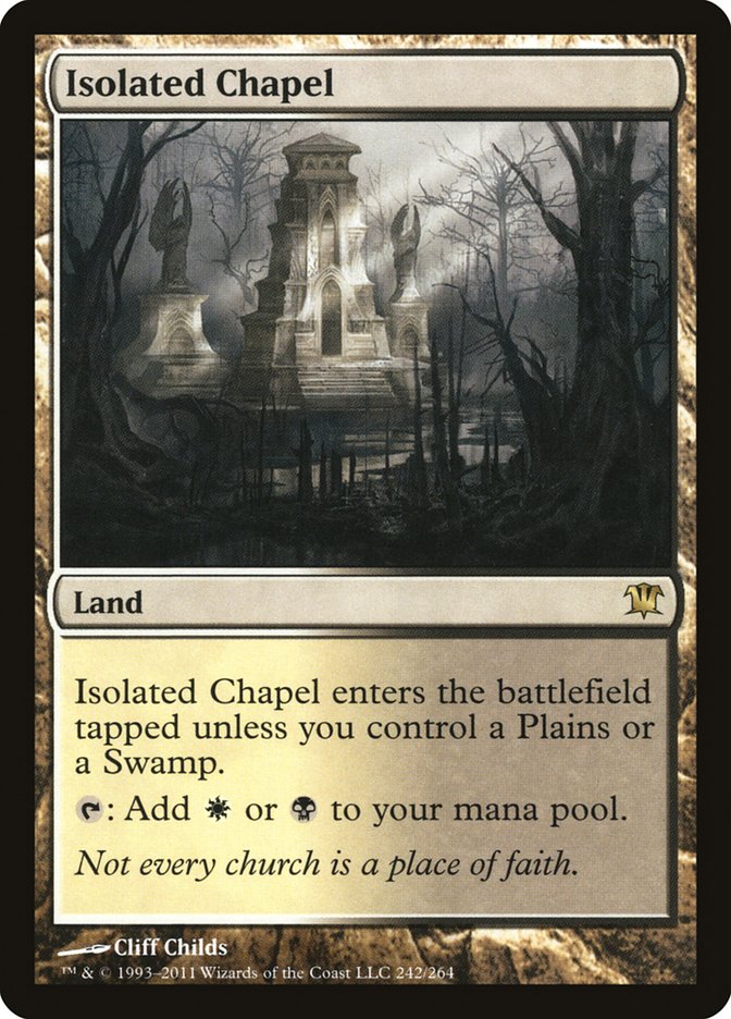 Isolated Chapel [Innistrad] | Boutique FDB TCG